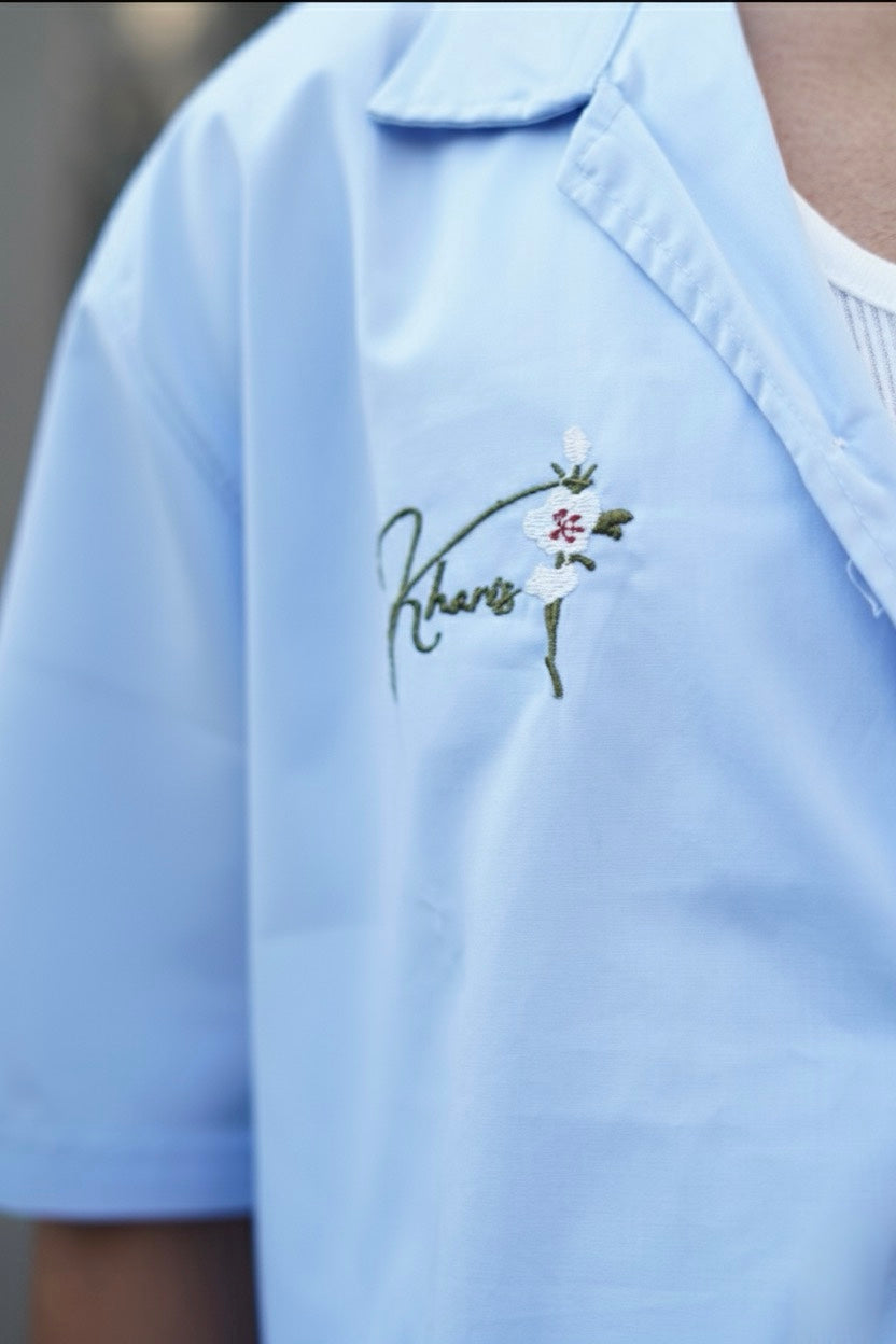 Sky Blue- Italian Botanique Shirt