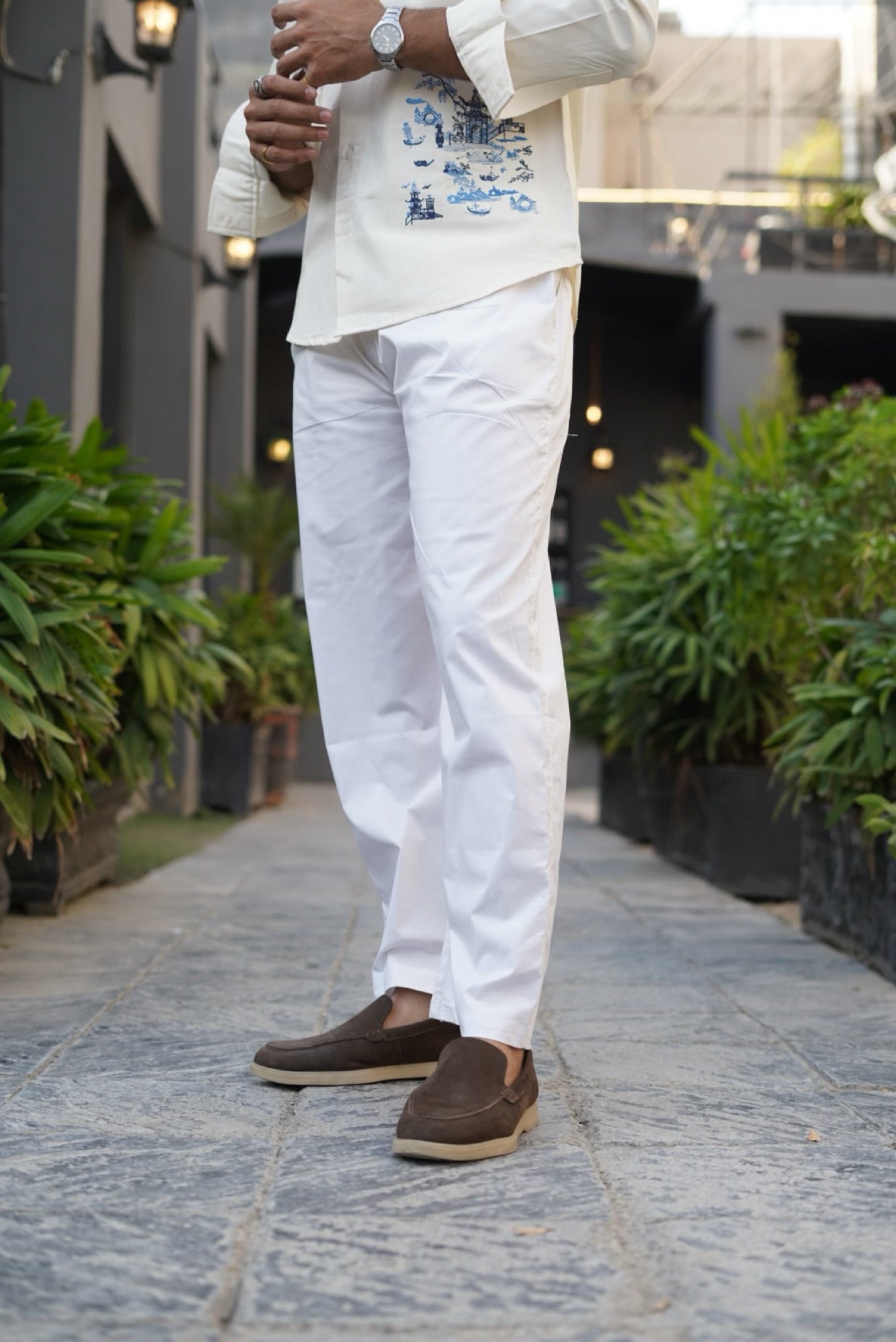 Capri Comfort Cotton Trousers