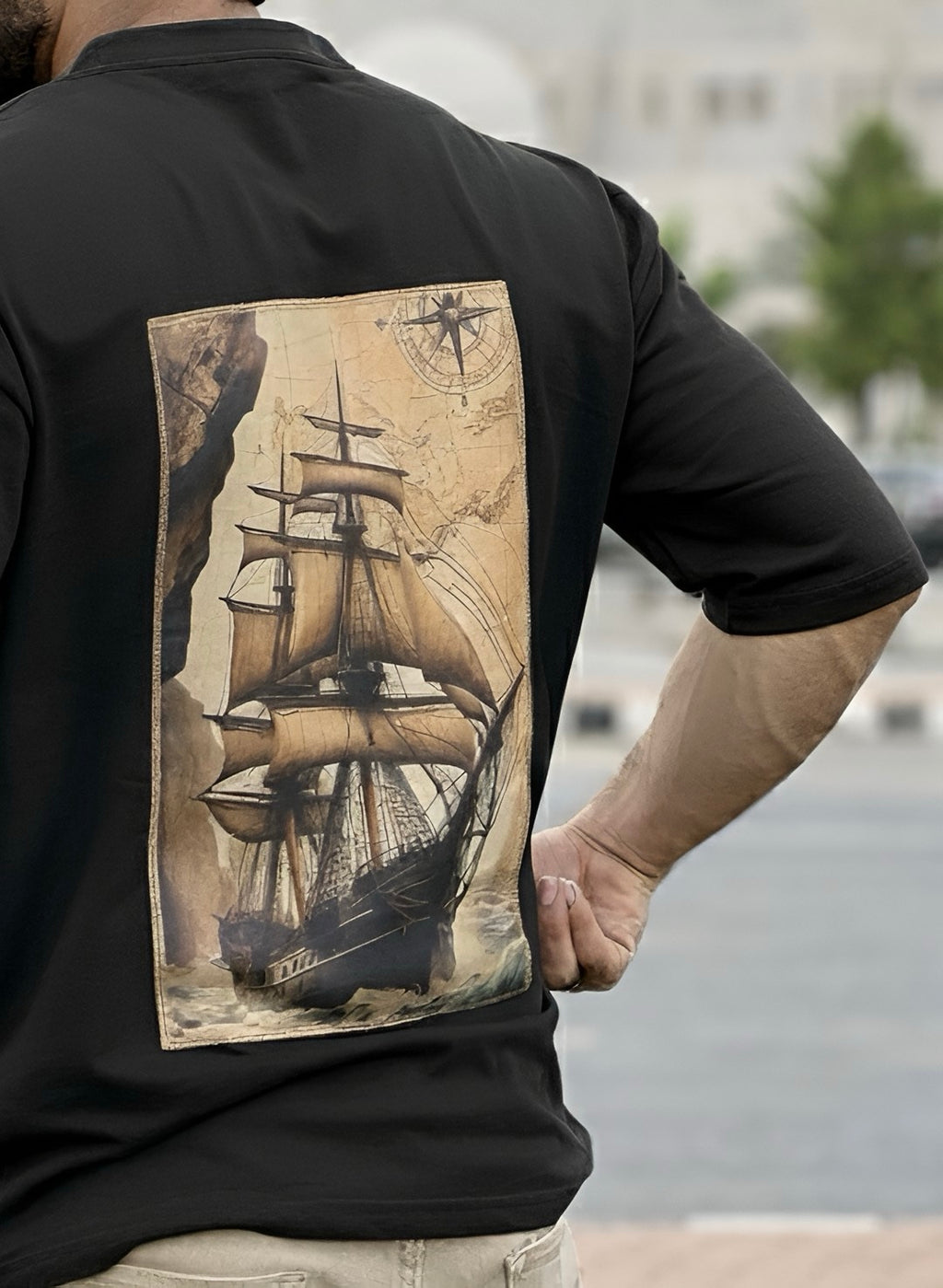 The Black Pirate Oversized Tee