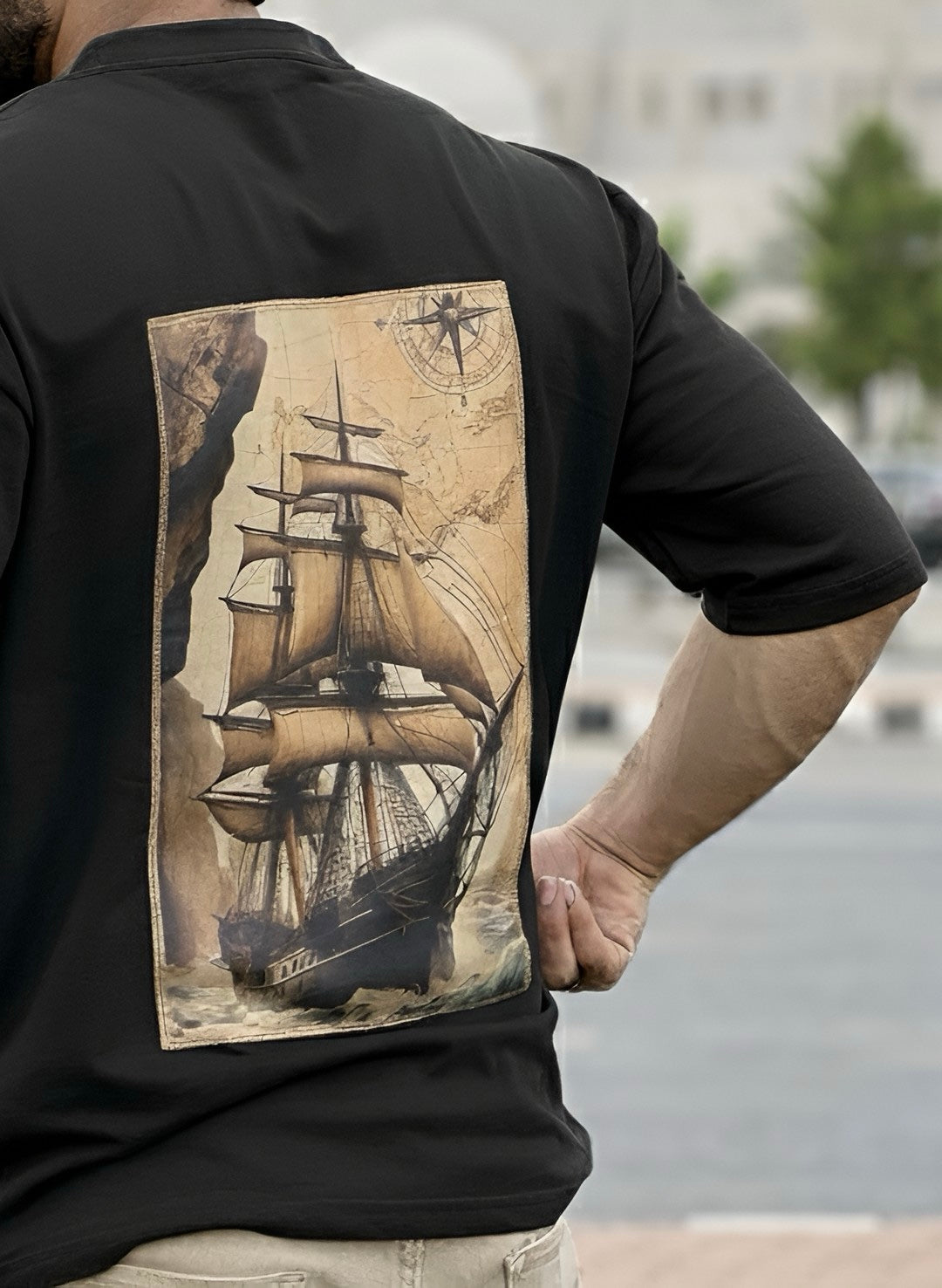 The Black Pirate Oversized Tee