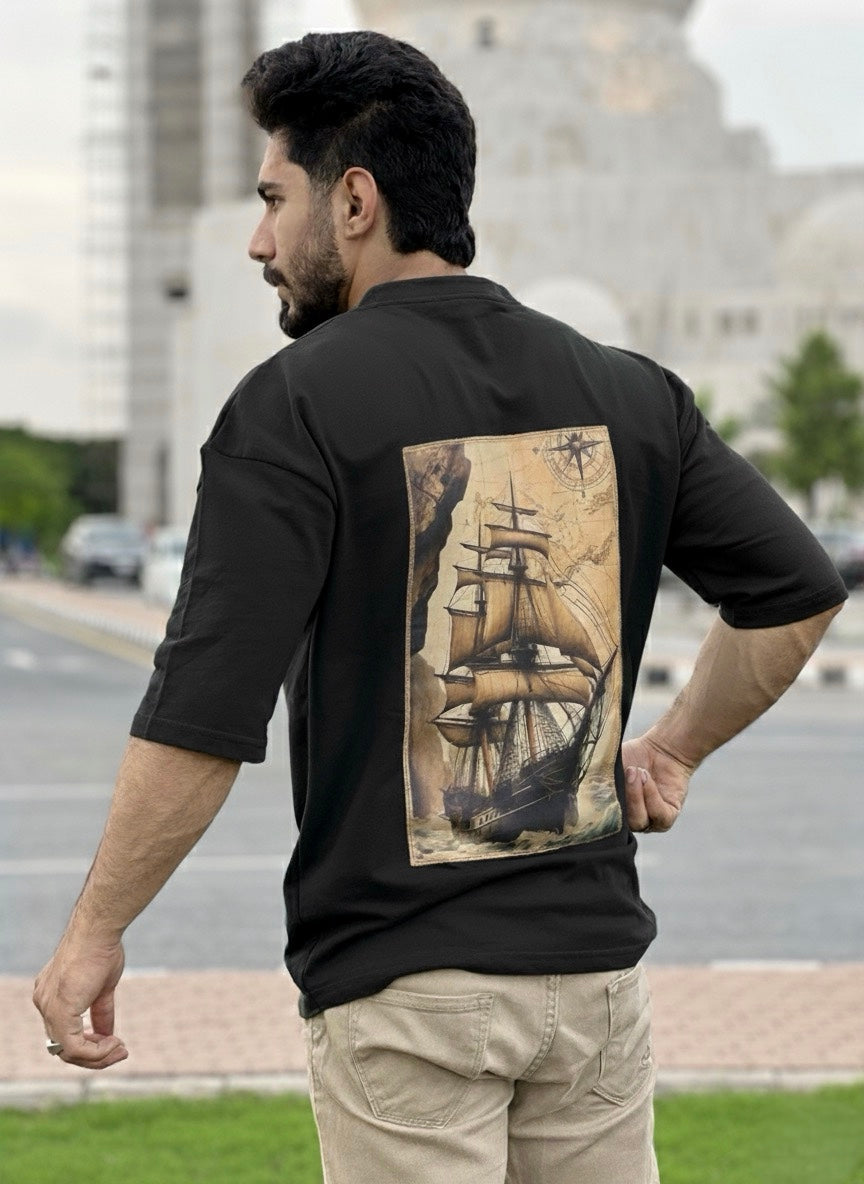 The Black Pirate Oversized Tee